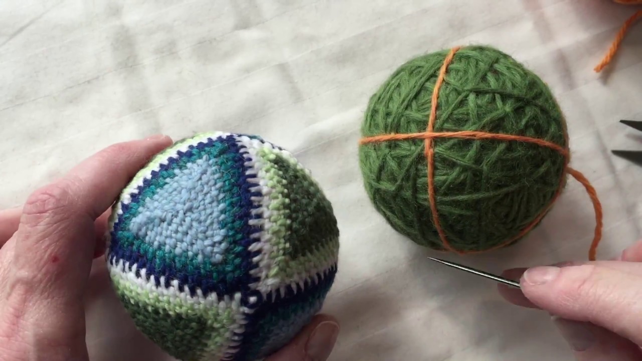 How to make a Singlade Ball - 2015 - Basic 8 triangle pattern