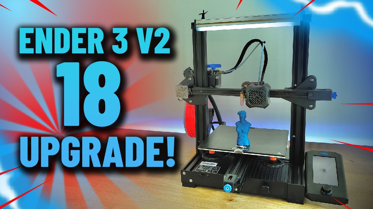Ender 3 v2 18 Upgrade ( baskı kalitesi çok değişti )