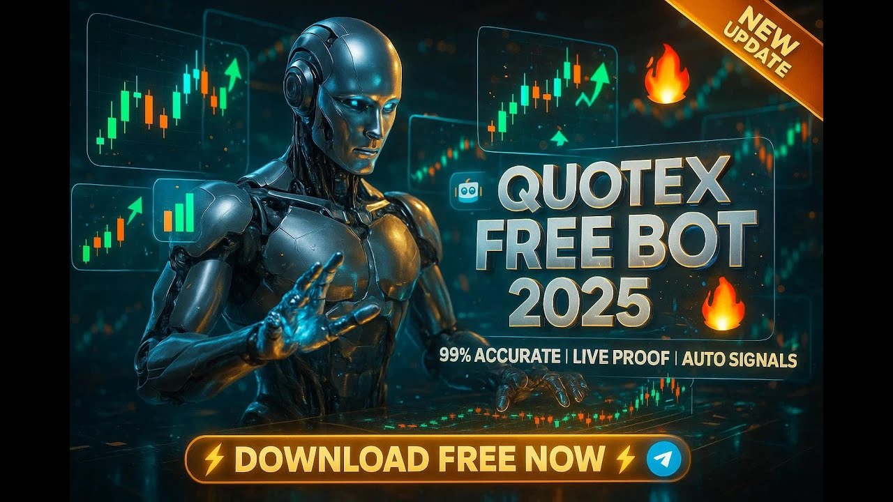 🔥 Quotex AI Trading Bot 2025 | Free Signals & 99% Accuracy 🤖