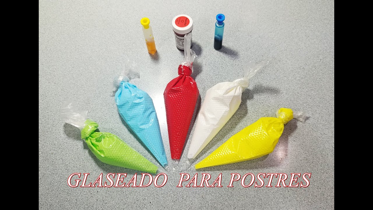 GLASEADO  PARA POSTRES