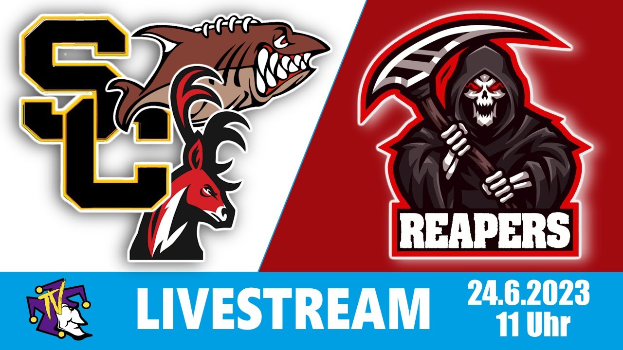 🔴 SG Chargers-Bucks-Sharks @ REAPERS #livestream #americanfootball #U19 #Verbandsliga #afvby
