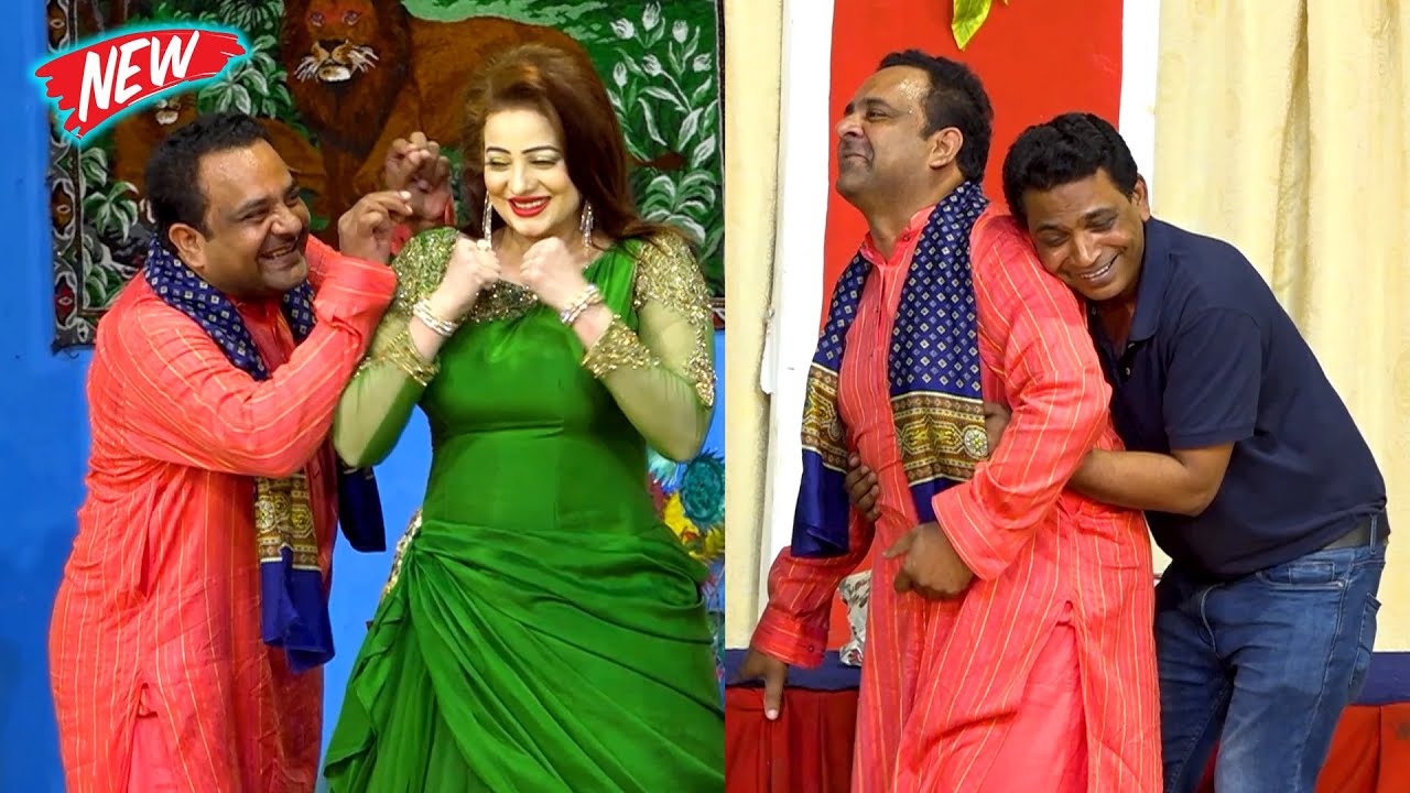 Gulfam and Nasir Mastana | Afreen Pari | New Stage Drama | Khedan Pyar Diyan 