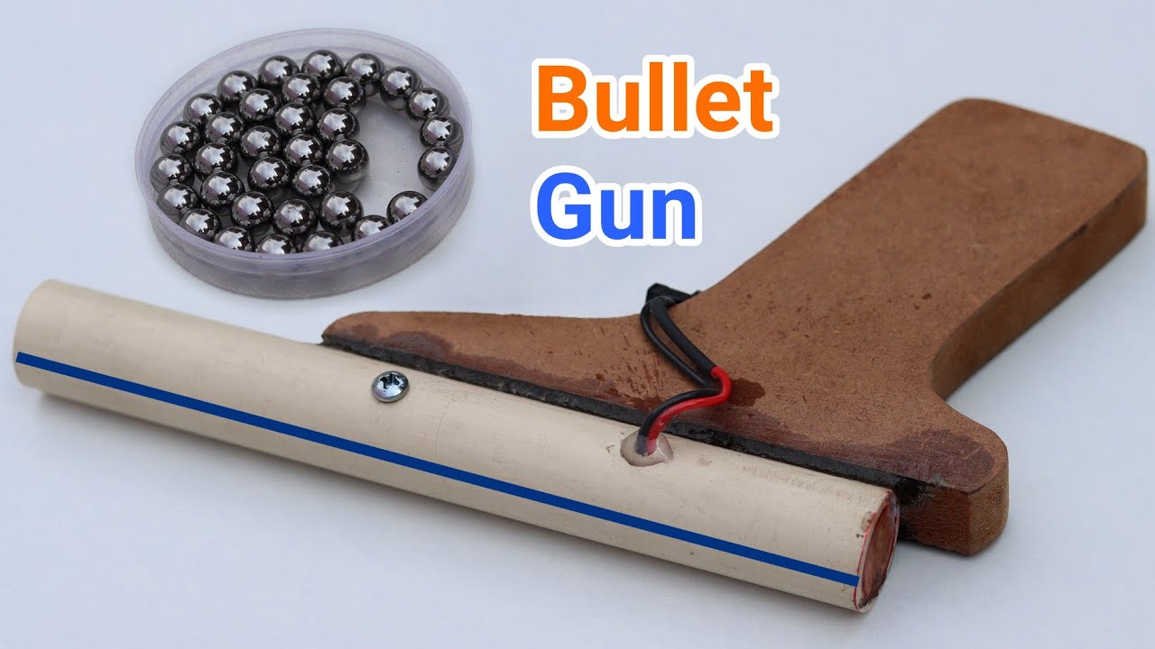 How to make pvc pipe gun at home | Homemade pvc pipe gun