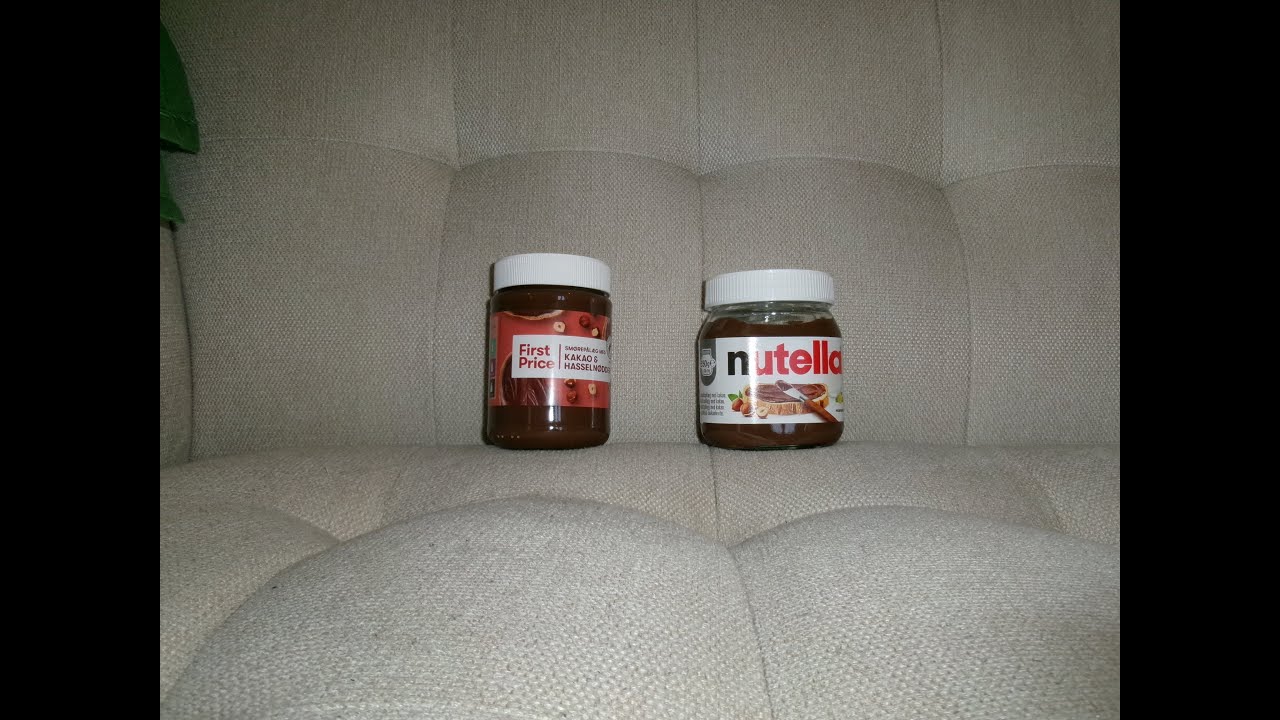 Dyrt vs Billigt nutella og kransekage