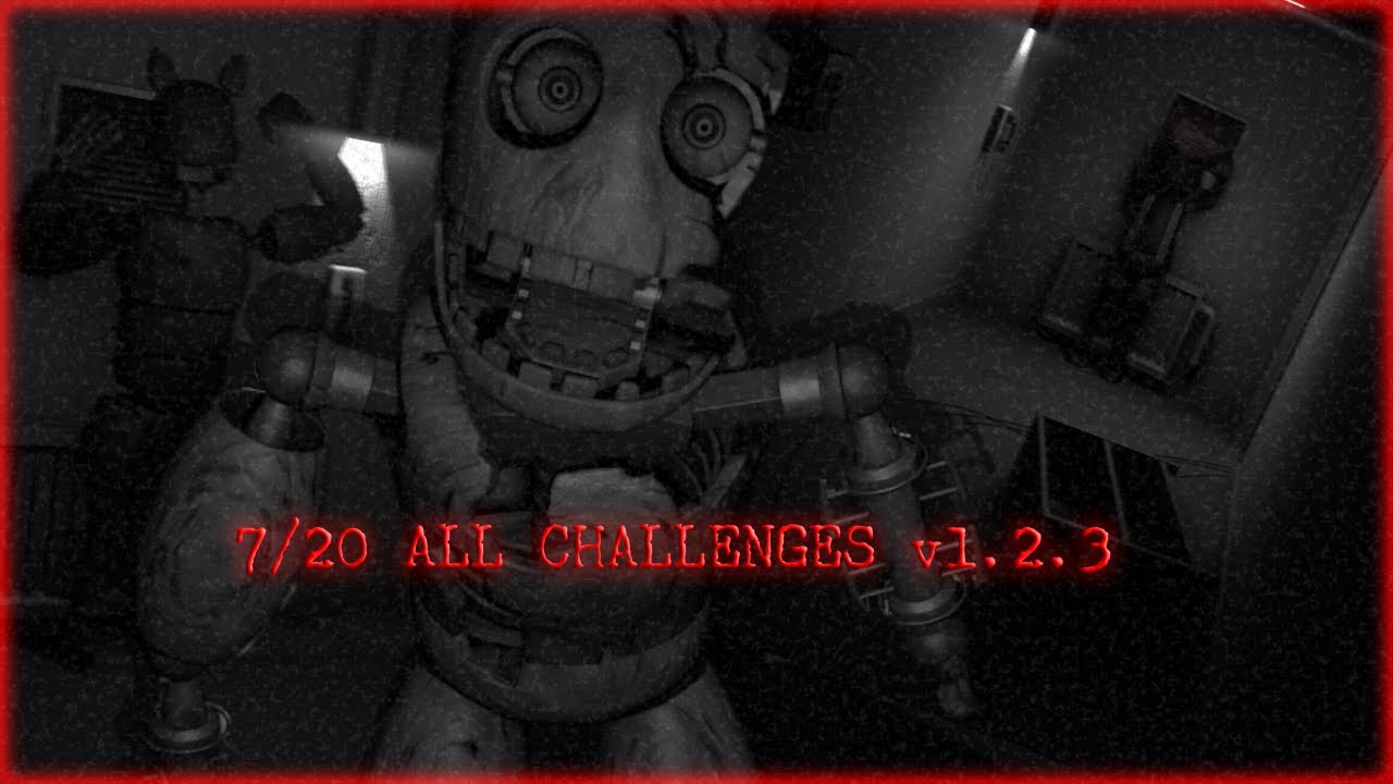 7/20 All Challenges v1.2.3 | FNAC 2 But Better