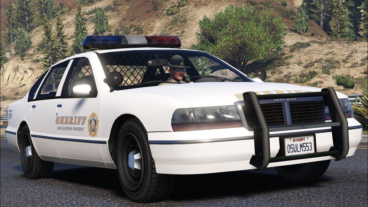 J'ai réussi à être flic sur GTA5 sans mode  (anecdote)