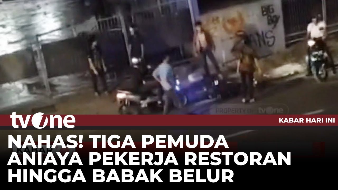 Pekerja Restoran Bonyok Dianiaya Orang Tak Dikenal Bawa Senjata Api | tvOne