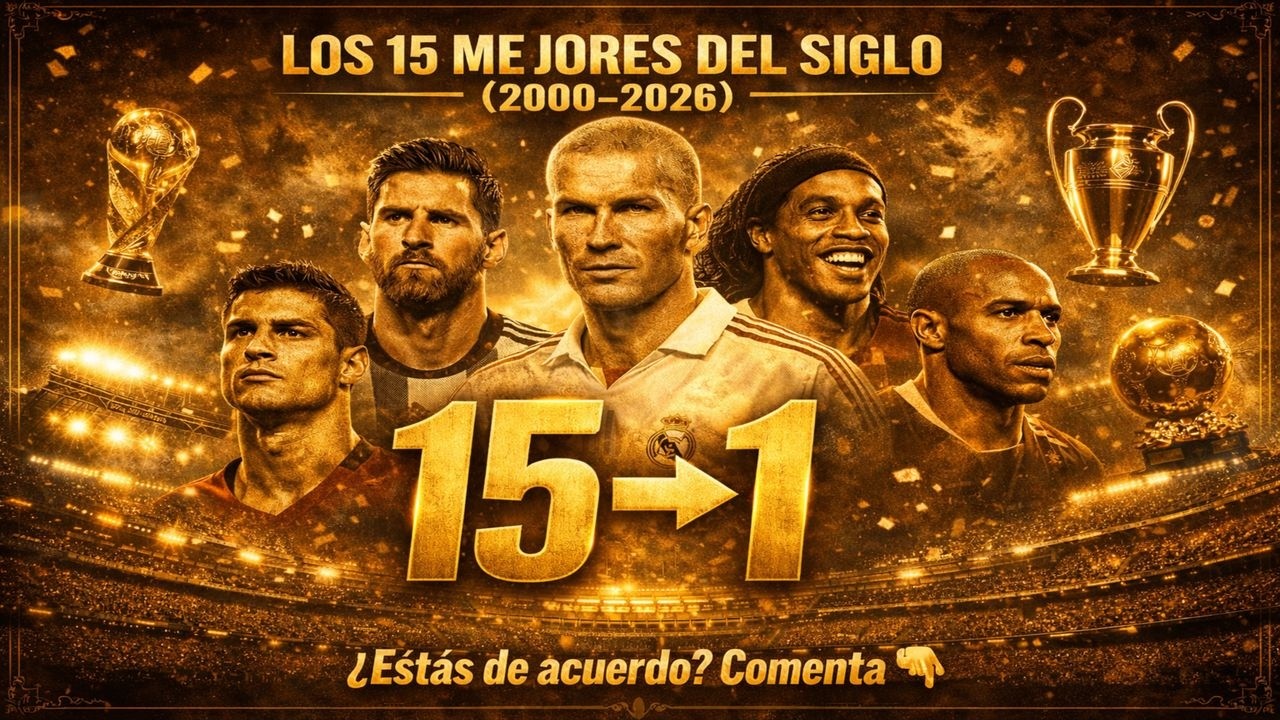 Los 15 Mejores Jugadores del Siglo XXI (2000–2026) – Ranking ÉPICO