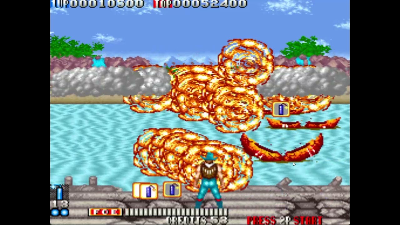 blood bros arcade