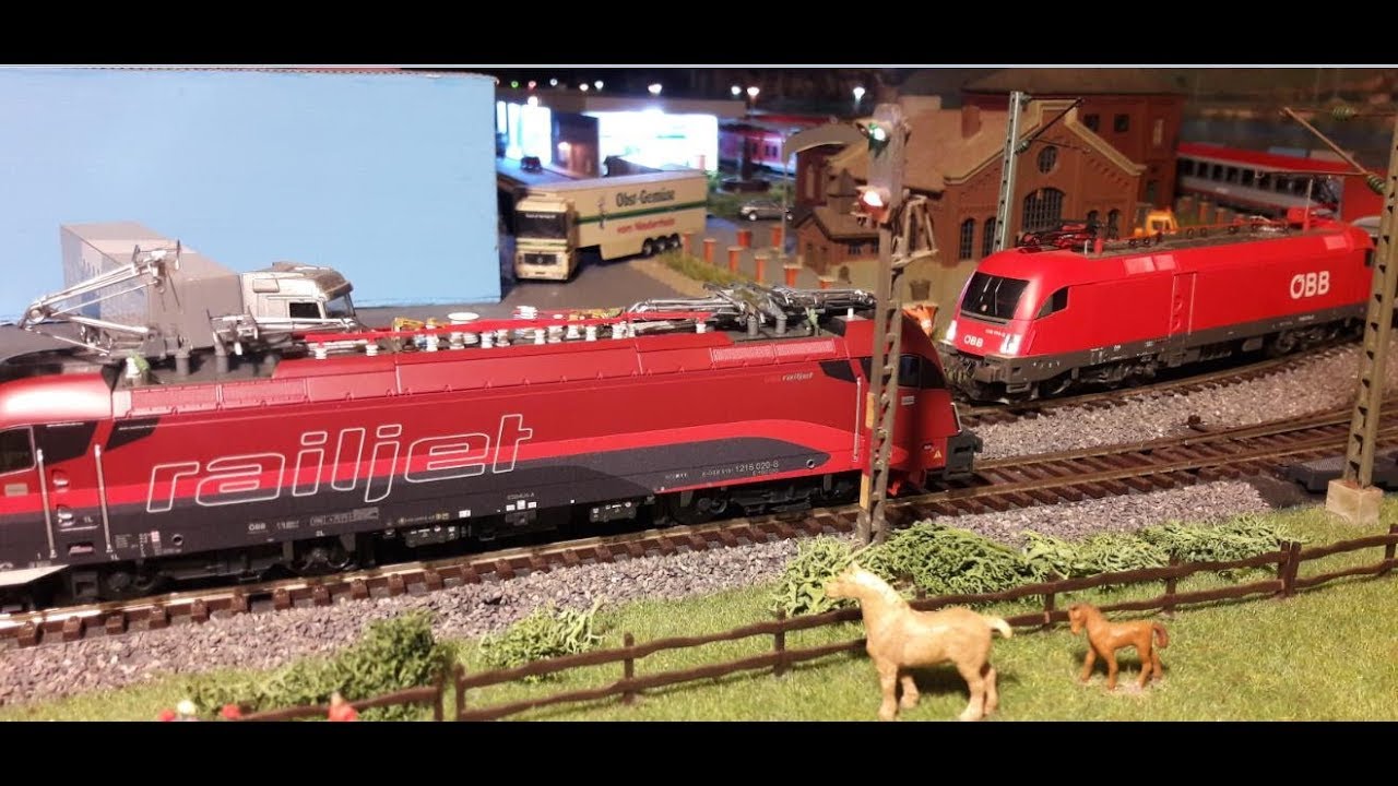 Zugbildung nach Vorbild     Railjet Italienversion  und &Ouml;BB IC