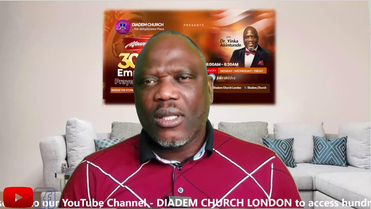 SEND PROSPERITY | 26TH JANUARY 2026  | DR. YINKA AKINTUNDE | www.diademministries.org/live-service