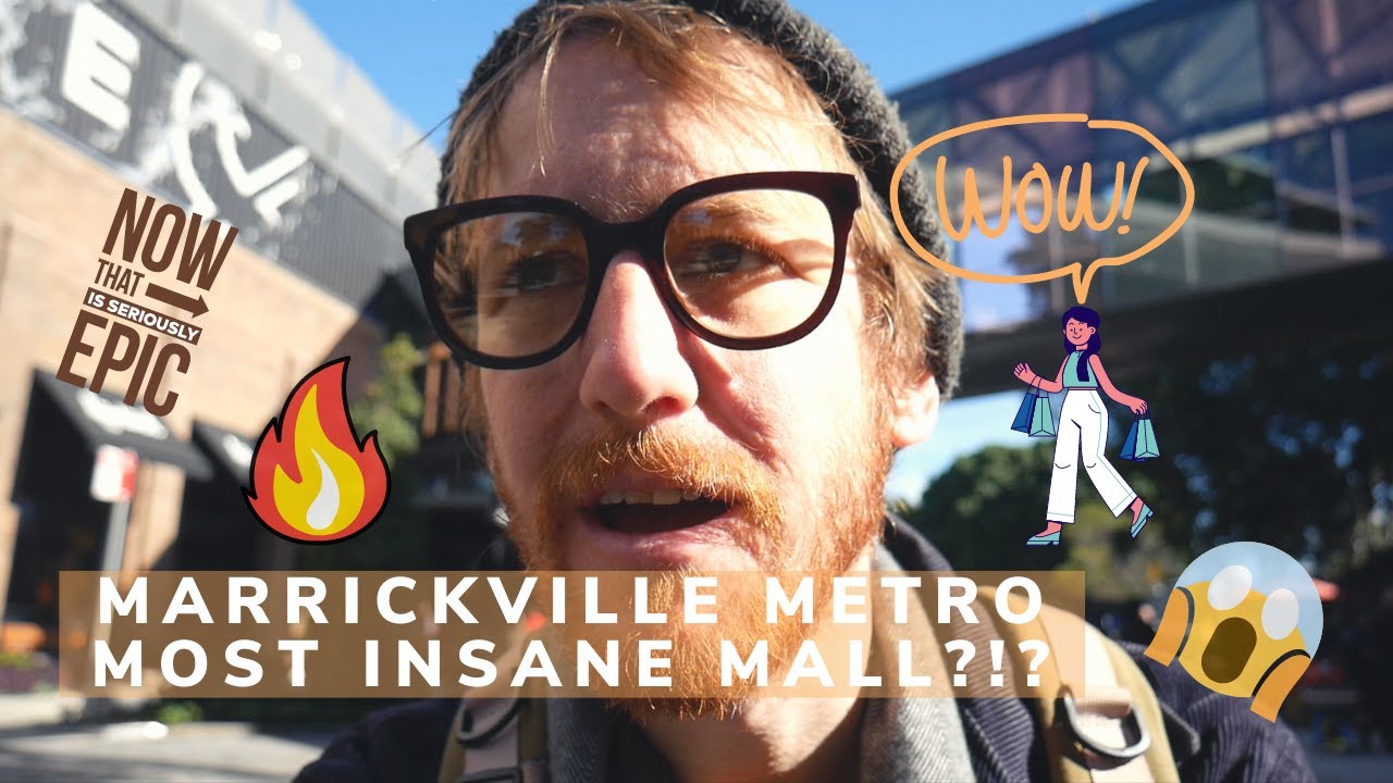 all new Marrickville metro review (2021 shopping mall WOW)