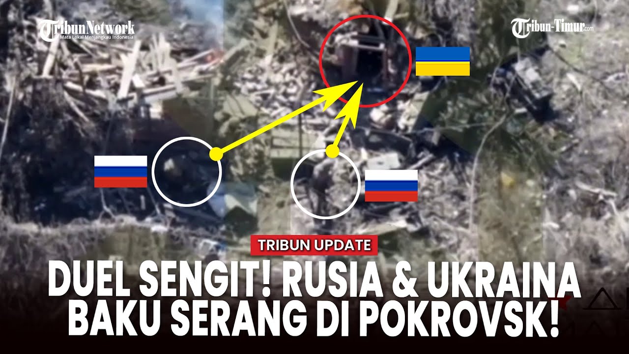 Video Militer Rusia vs Ukraina Baku Balas Serangan Amunisi dan Drone