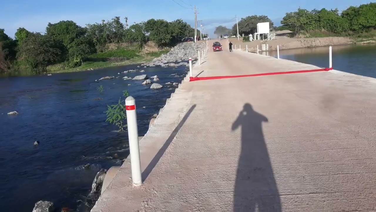 Amostrando como foi a inauguração dá ponte passagem molhada em bela cruz