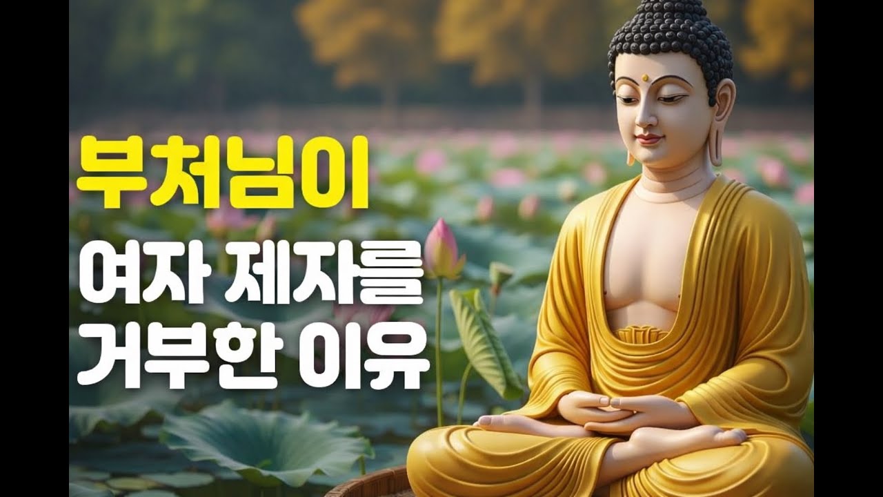@부처님이 여자 제자를 거부한 이유 ㅣ부처님 말씀으로 배우는 삶의 지혜｜인간관계 잘하는 법｜침묵의 힘｜마음 다스리는 법｜불교 오디오 북｜지혜로운 사람 되는 법ㅣ집착을 버려라