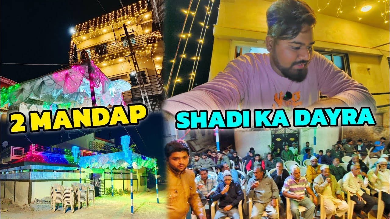 Pehli Baar Aisi Shadi Dekhunga 😃 Shadi Ka Dayra 🥶 Mandap Decoration 😍 Episode 24 🔥 | Adam Beyim