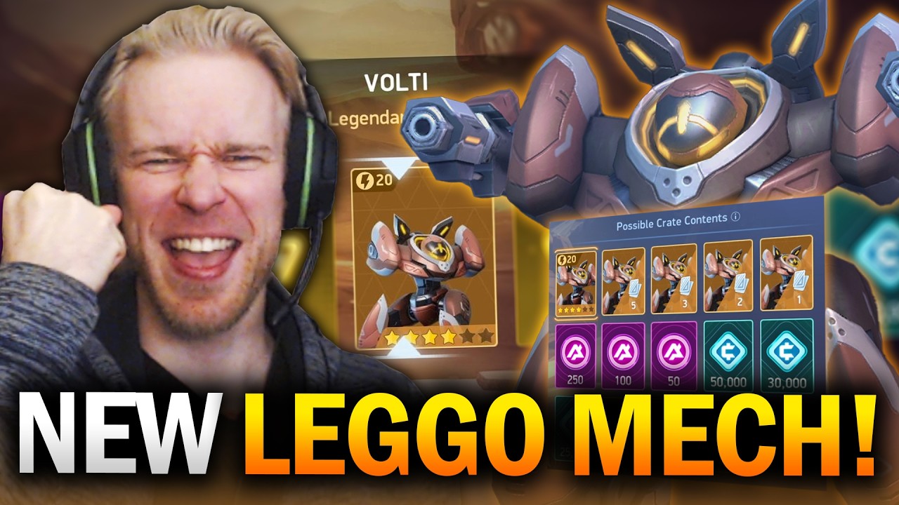 МЫ ПОСТАВИЛИ ВСЕ НА VOLTI! Новый легендарный мех на арене мехов (Crate Rush)