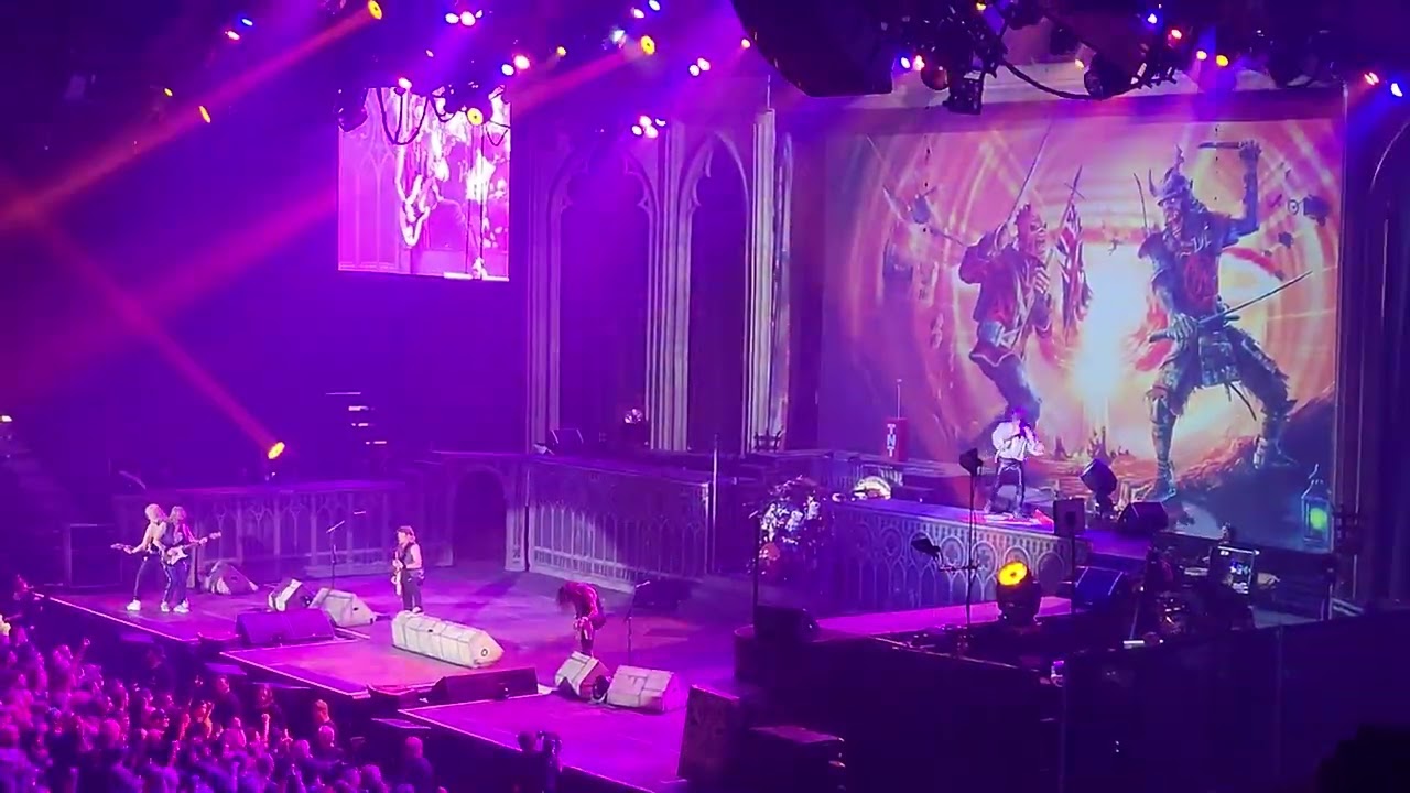 Run To The Hills - Iron Maiden 4k Hamilton, Ontario. October 12 2022