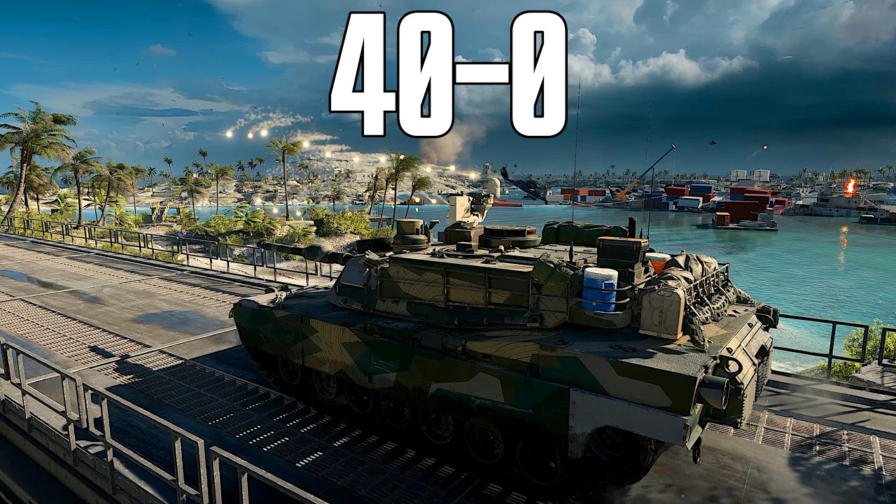 Battlefield 6 - M1A2 SEPv3 [40-0] | Wake Island