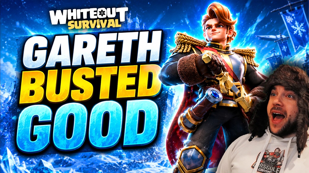 Gareth is Secretly OP [for rally/garrison] Whiteout Survival