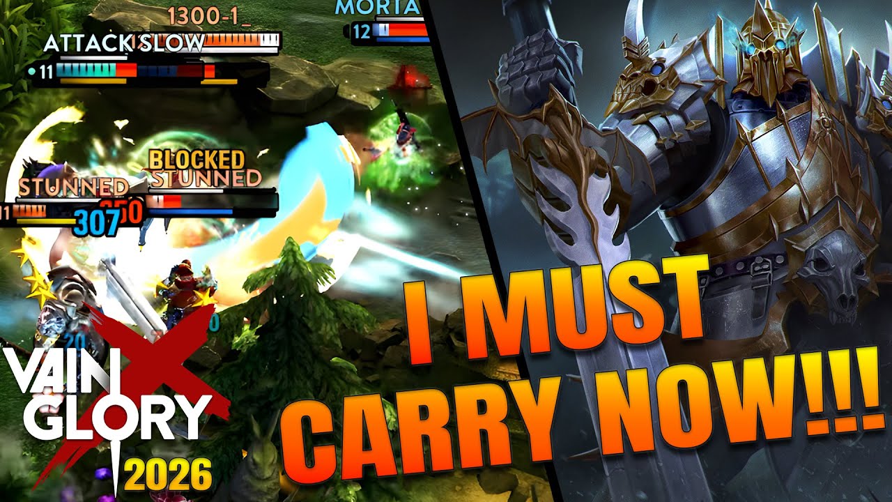 MY TEAM SUCKS!!! | LANCE DAMAGE | Vainglory 2026 3v3 Gameplay