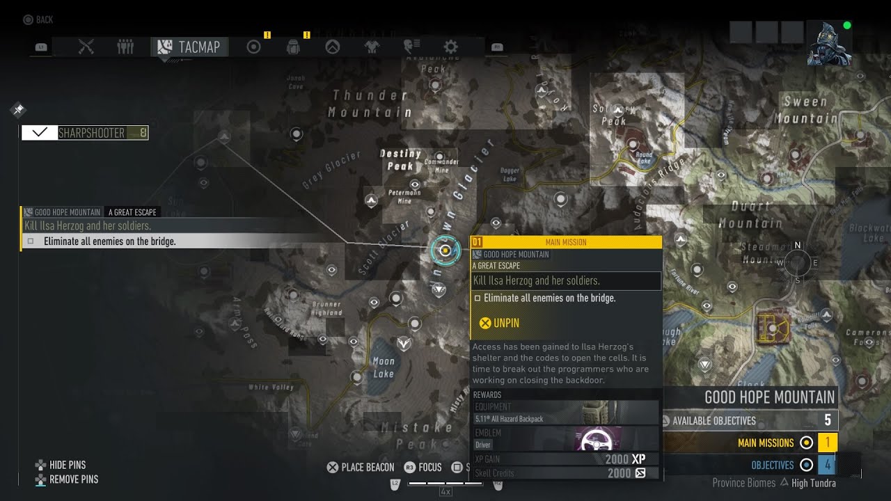 Good Hope Mountain Mountain Siege Ghost Recon Breakpoint