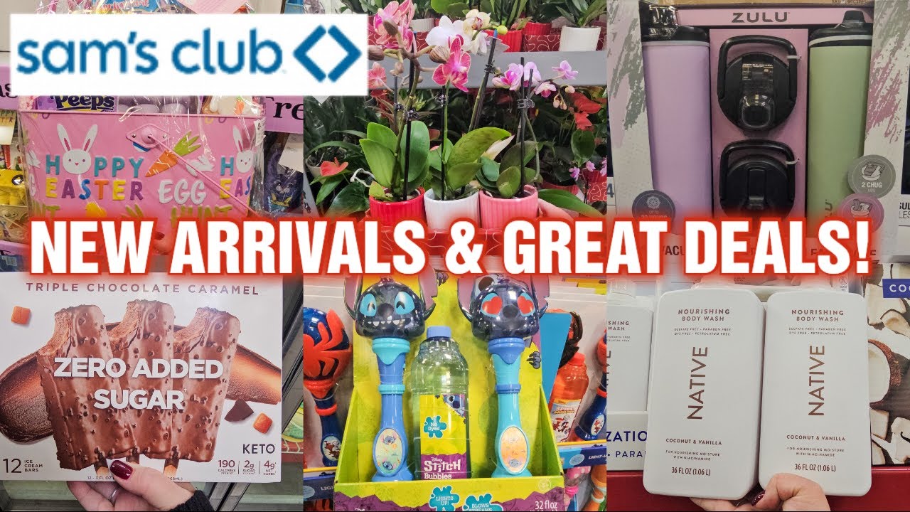 SAM'S CLUB NEW ARRIVALS, CLEARANCE & GREAT DEALS for FEBRUARY 2025! ✨️