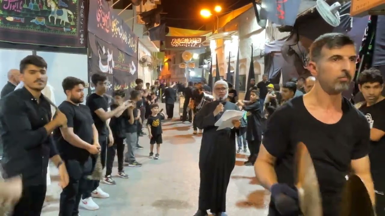 زنجيل ماتم الجهرمية ليلة ثالث من محرم 1445هـ 2023