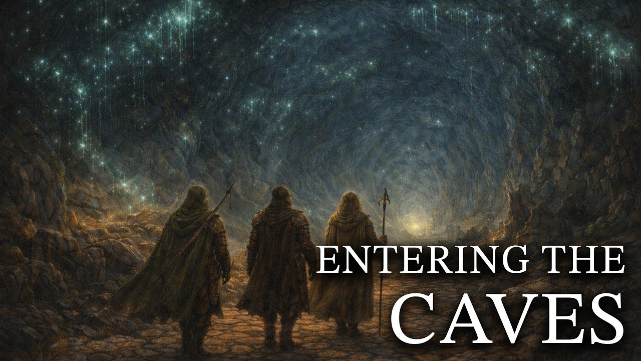 Entering the Glowworm Cave | D&D Exploration Ambience
