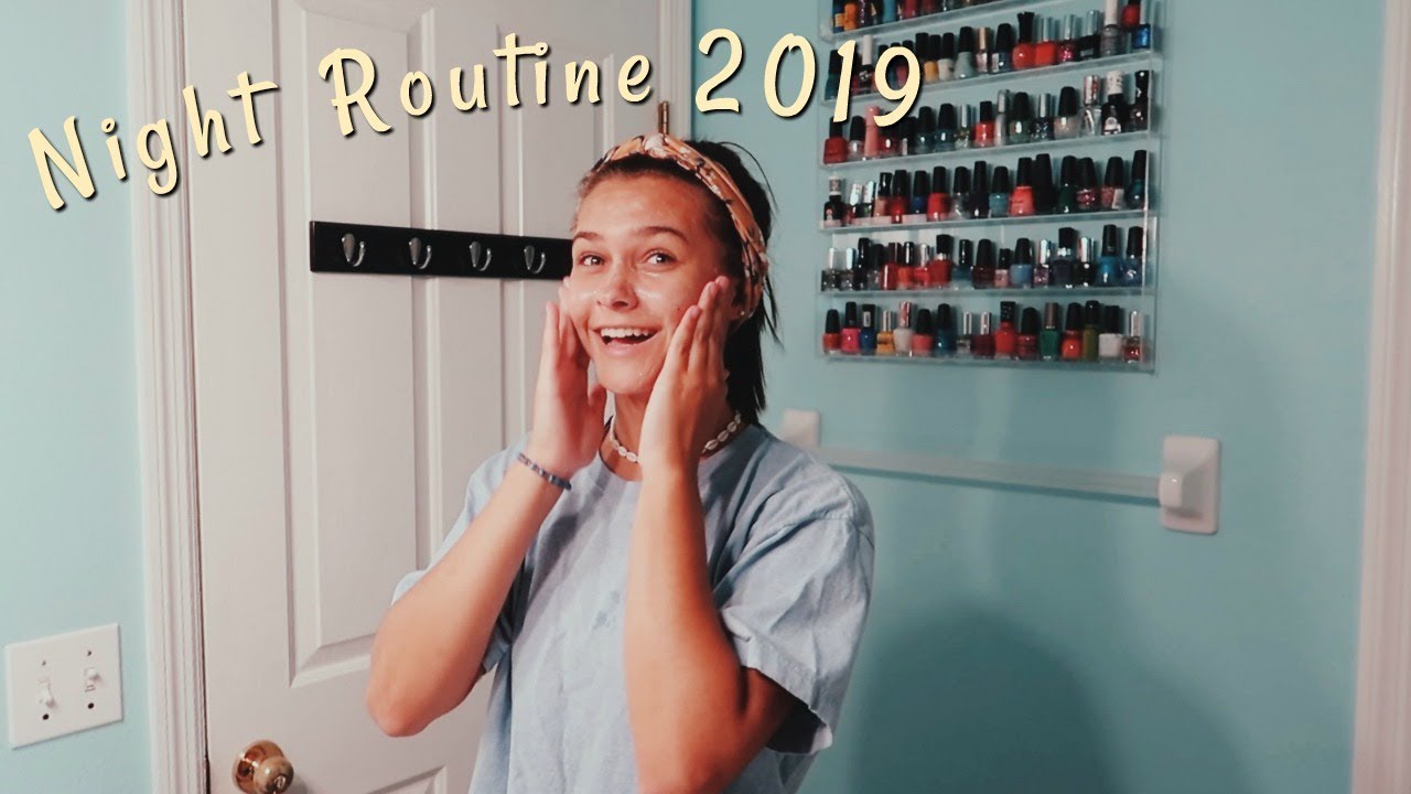 My summer night routine 2019