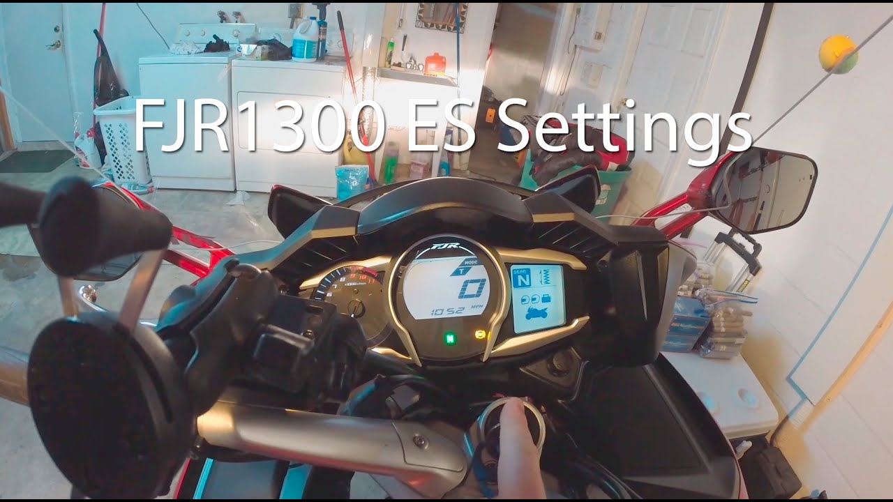 Adjusting the Yamaha FJR1300 ES Suspension And Throttle Settings