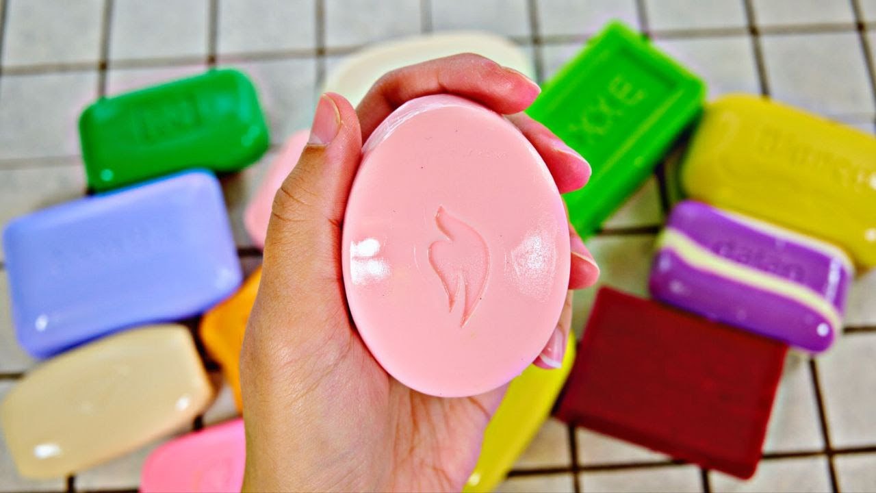 ASMR soap cutting/ Satisfying video |Help you Sleep| Relaxing Video/ Резка сухого мыла/4К
