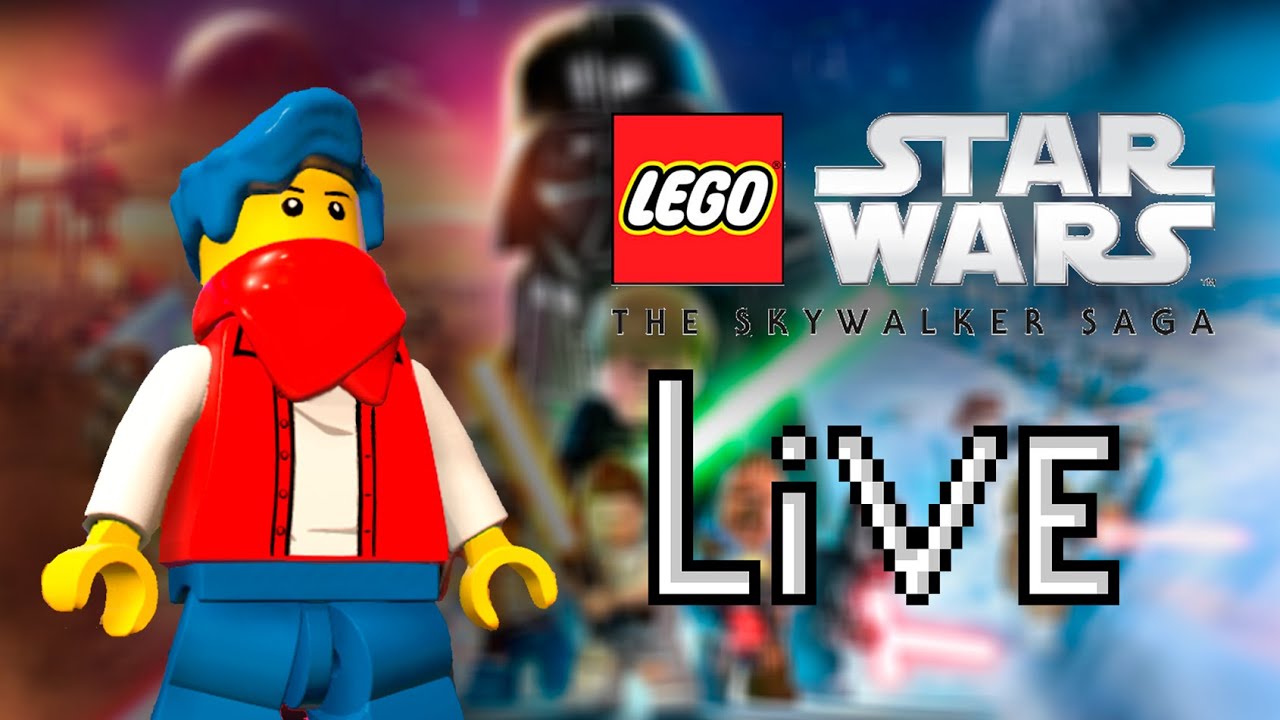Os PIORES Filmes Da Saga - Lego Star Wars: Skywalker Saga Ao Vivo