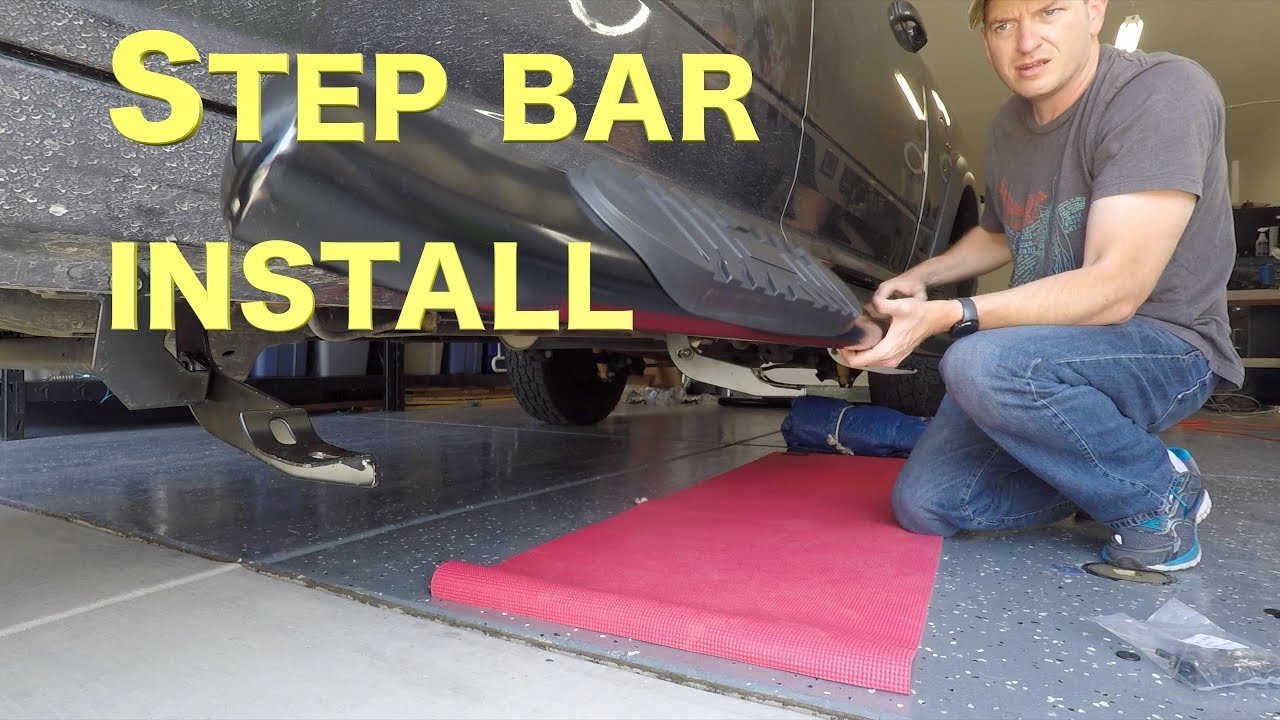 How to Install Side Step Bars (Nerf Bars) on Dodge Ram 1500