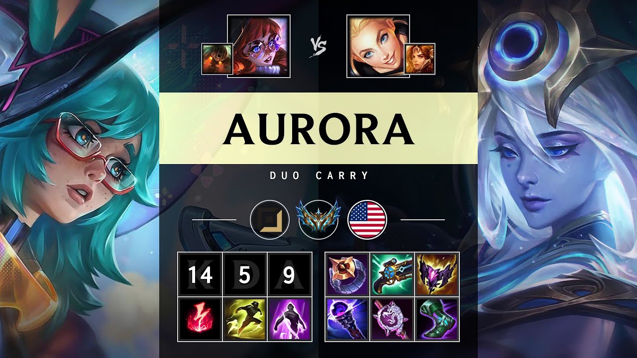 Aurora Carry vs Lux - NA Challenger Patch 25.05