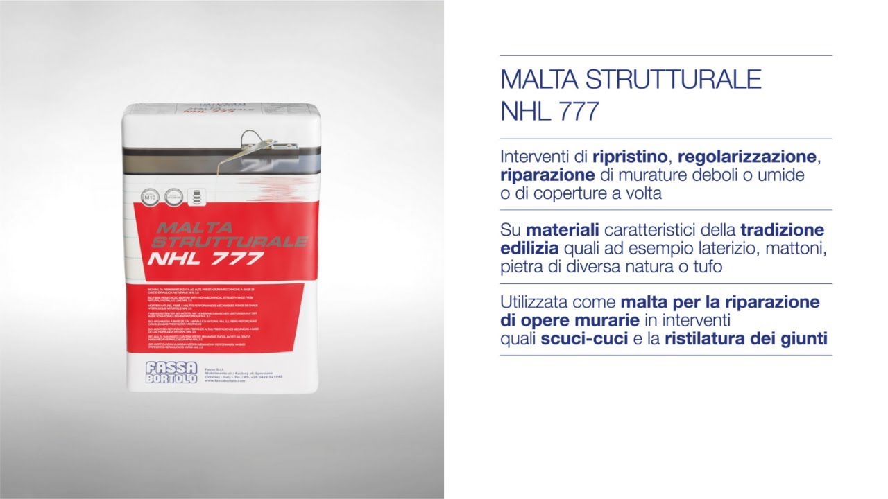 Malta Strutturale NHL777