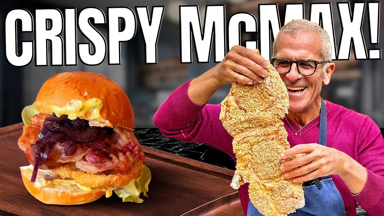 BURGER KING? No, è questo il vero PANINO DA RE! Ricetta di Chef Max Mariola