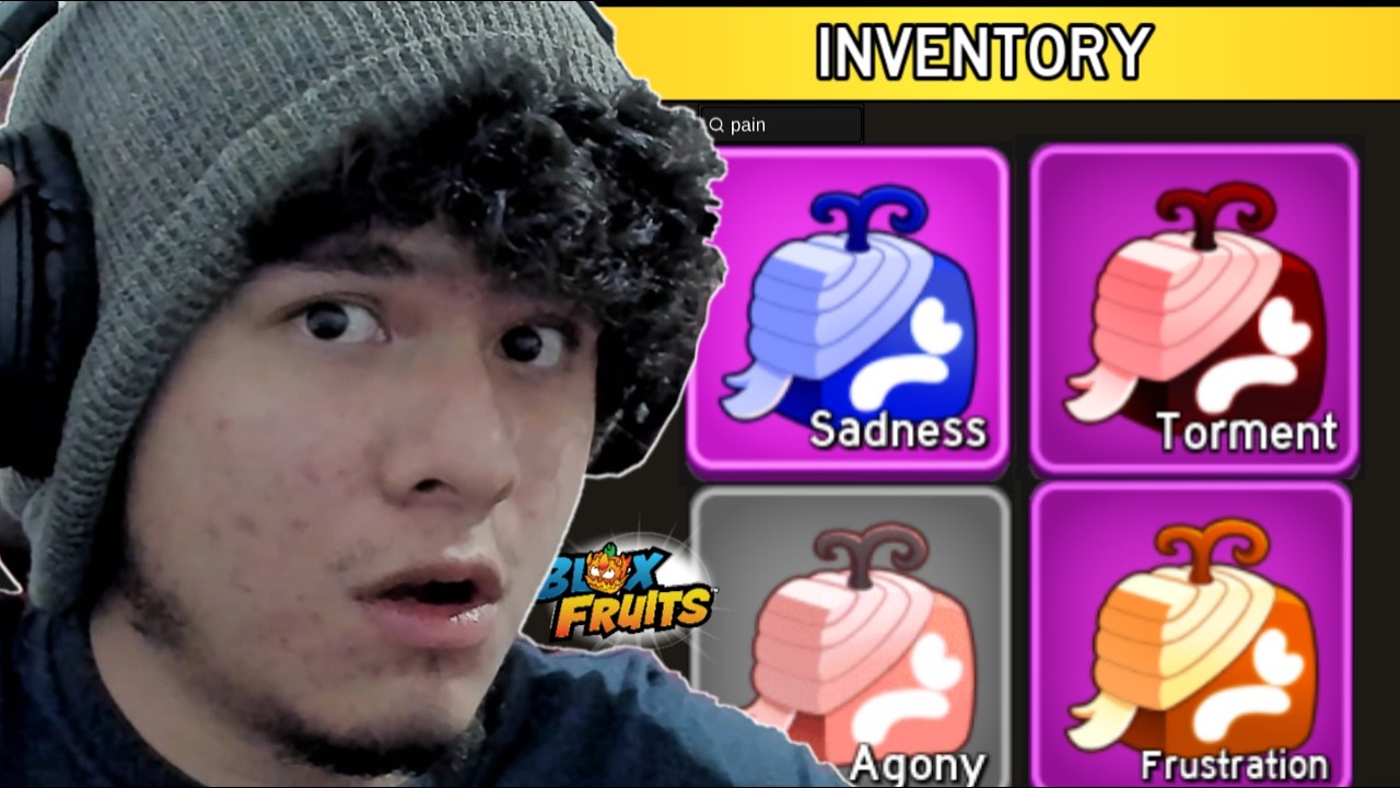 Consigo Todas las SKINS de la Fruta Pain en Blox Fruits