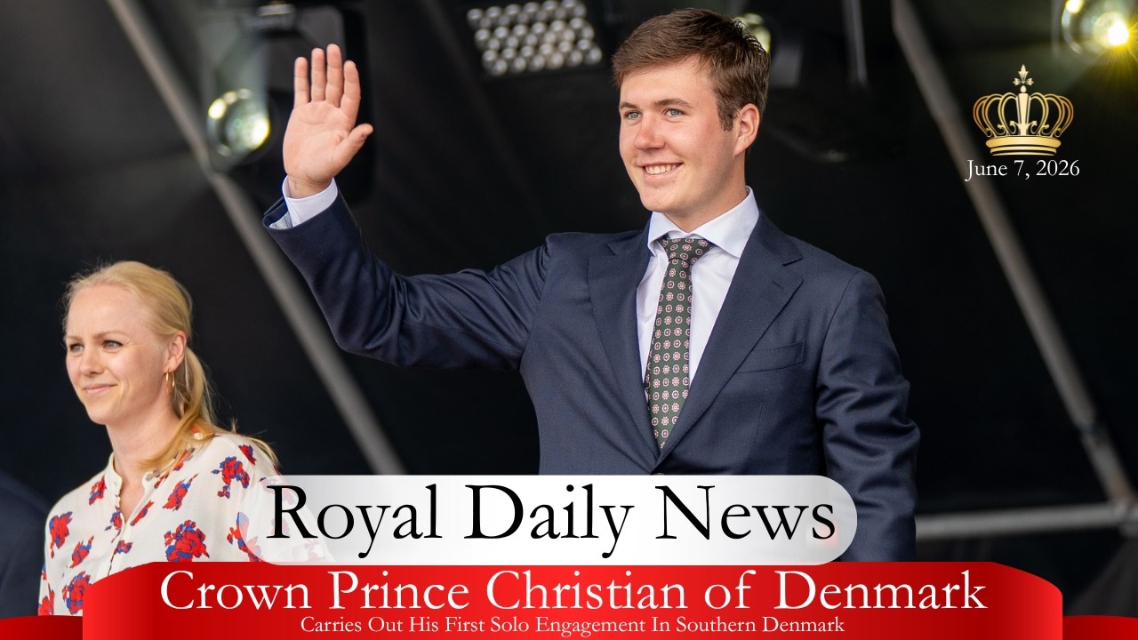 Crown Prince Christian of Denmark Carries Out His 1st Solo Engagement of the Year | More Royal News