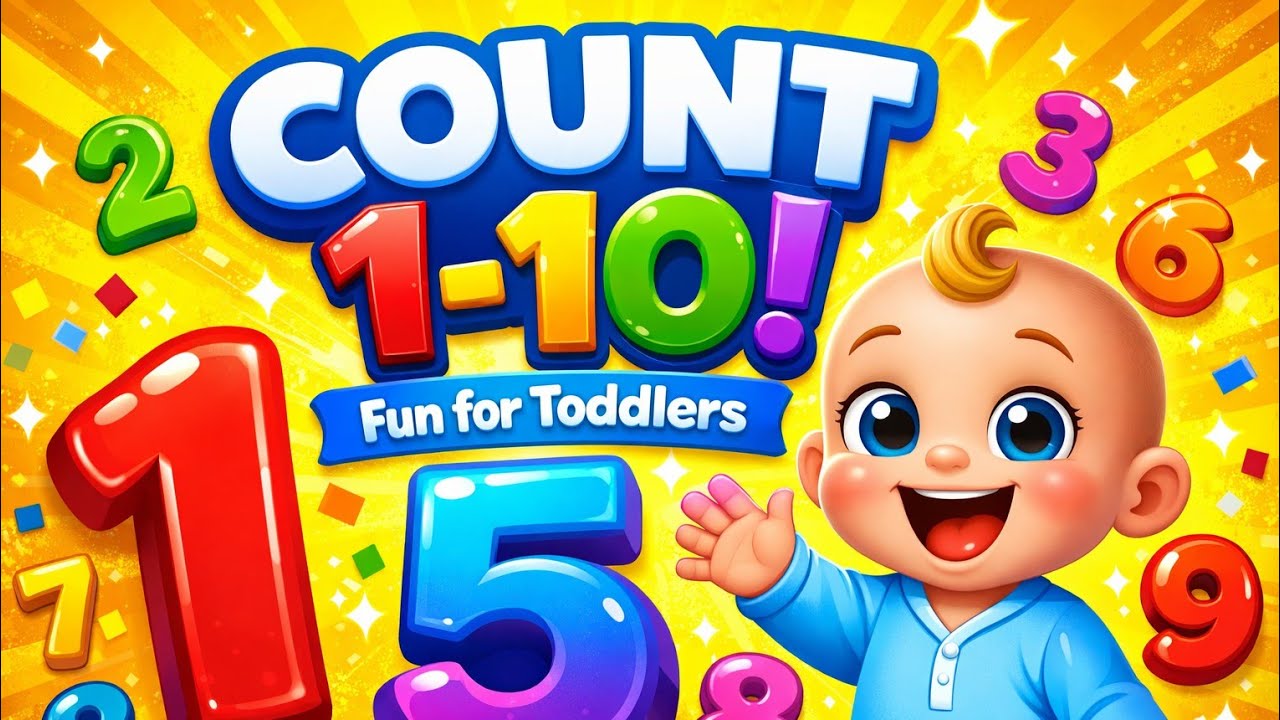 1 to 10 counting for kids 