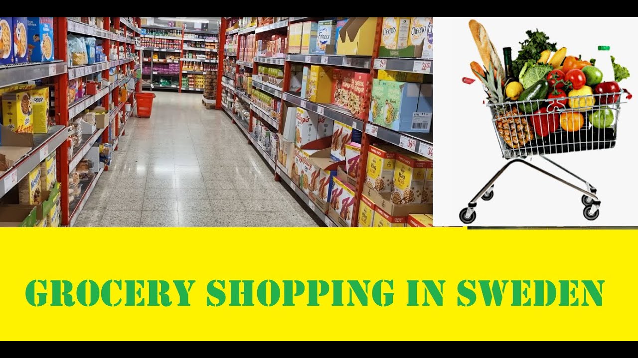Grocery shopping in Sweden || What is inside a Swedish Supermarket ||