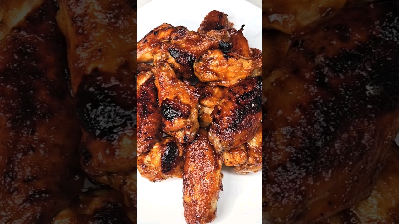 Crispy Oven Baked Wings: A DIY guide #shorts