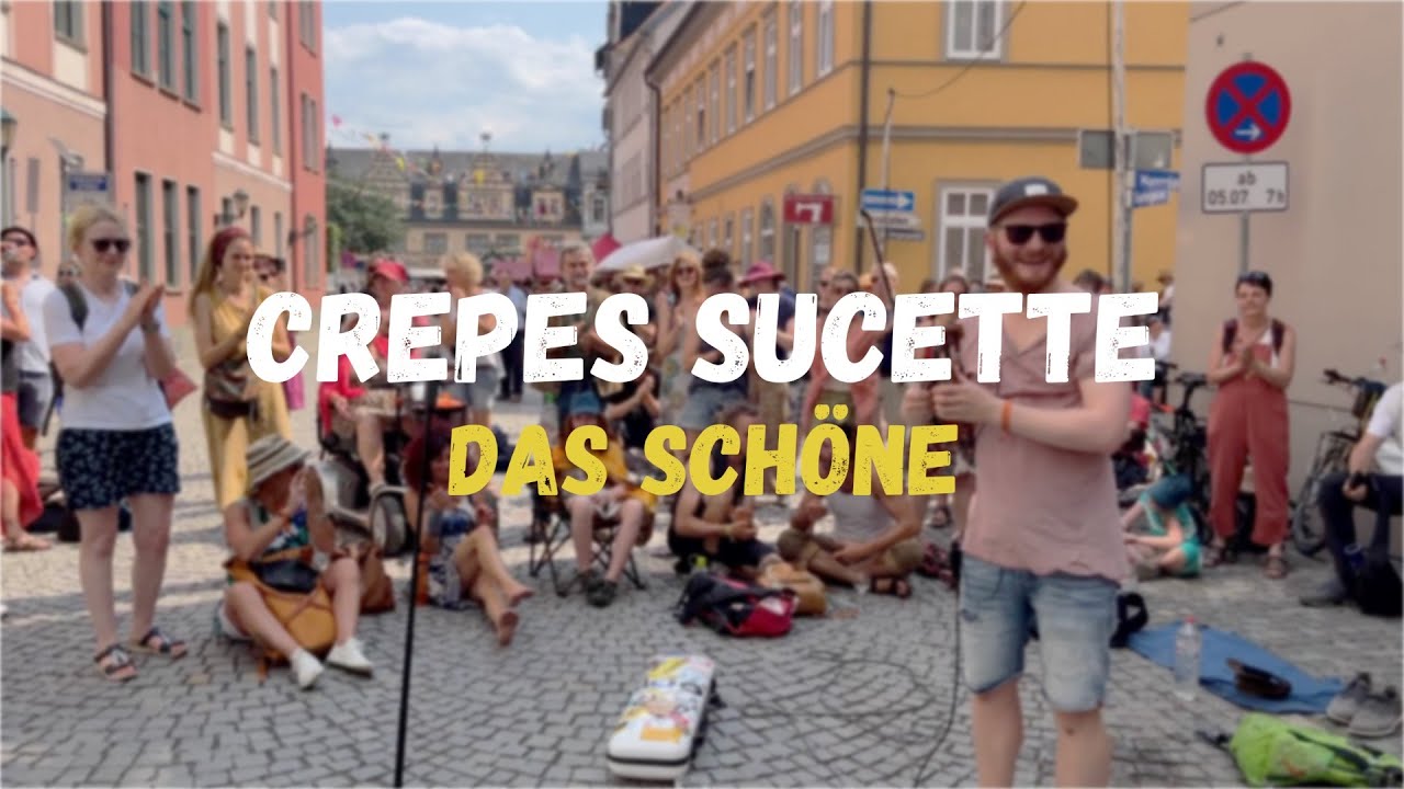 Crepes Sucette - Das Schöne beim Rudolstadt Festival 2023 #strassenmusik #rudolstadt #festival