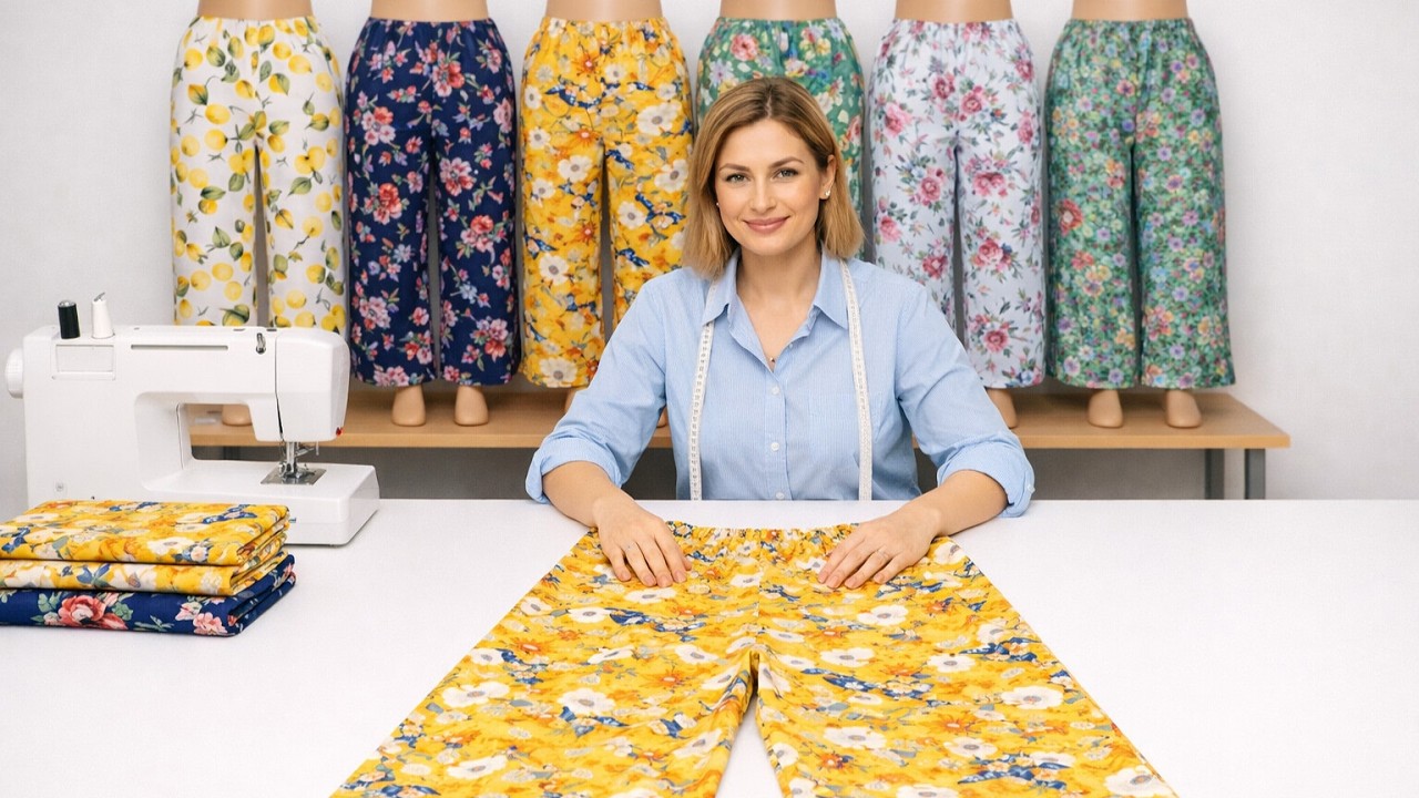 I Made Perfect Plus Size Pants in Minutes! (No Pattern)
