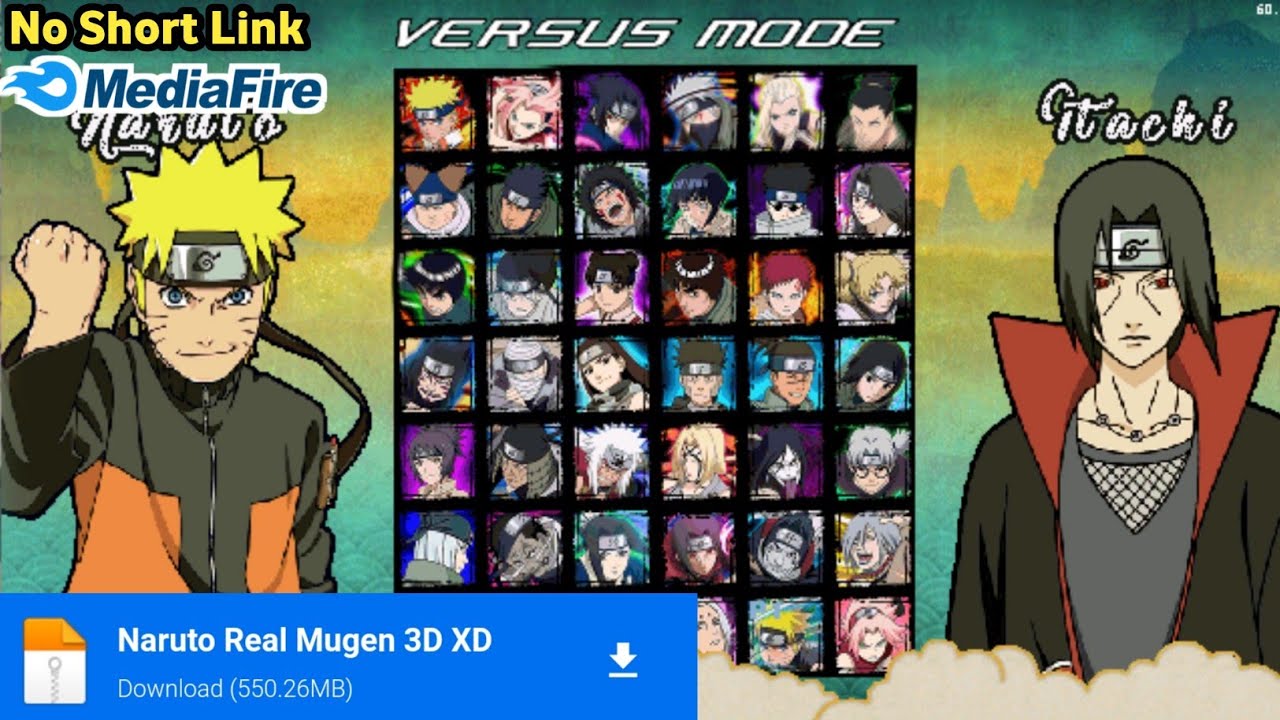 Naruto Real Mugen 3D Game [Android/PC]