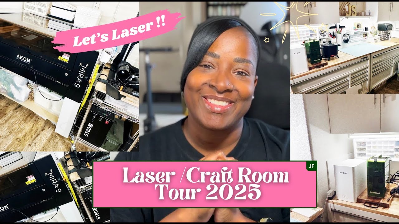 Laser/Craft Room Tour 2025