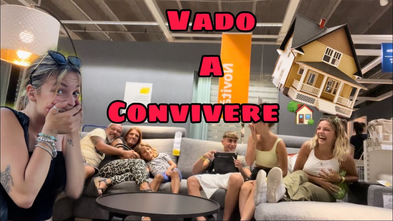 VADO A CONVIVERE !! reaction shock dei miei genitori