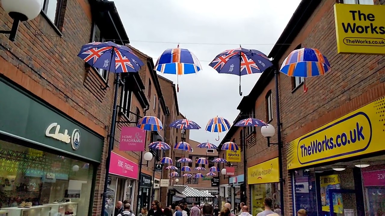 Uncover the Magic of Coppergate York's Renowned Umbrellas St Coppergate# York#