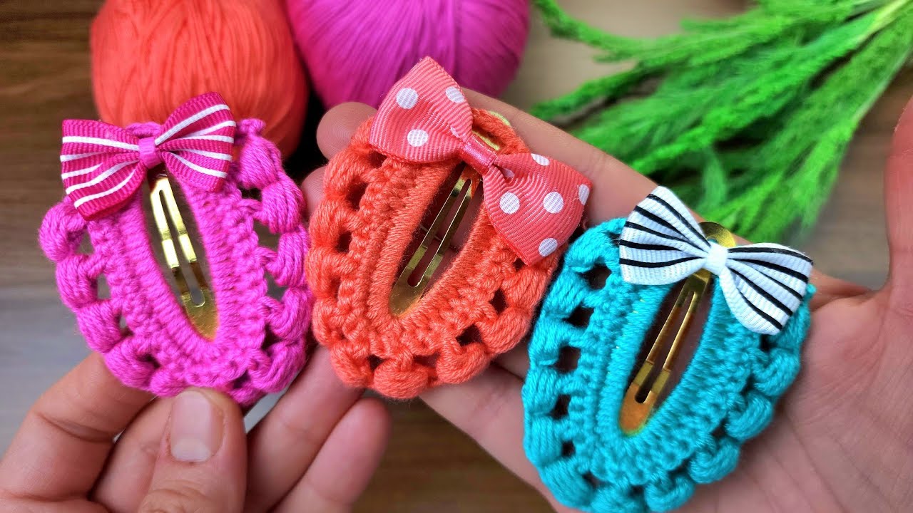 Çıtçıtlı örgü toka yapımı 🤩 dıy / kendin yap videoları #crocheting