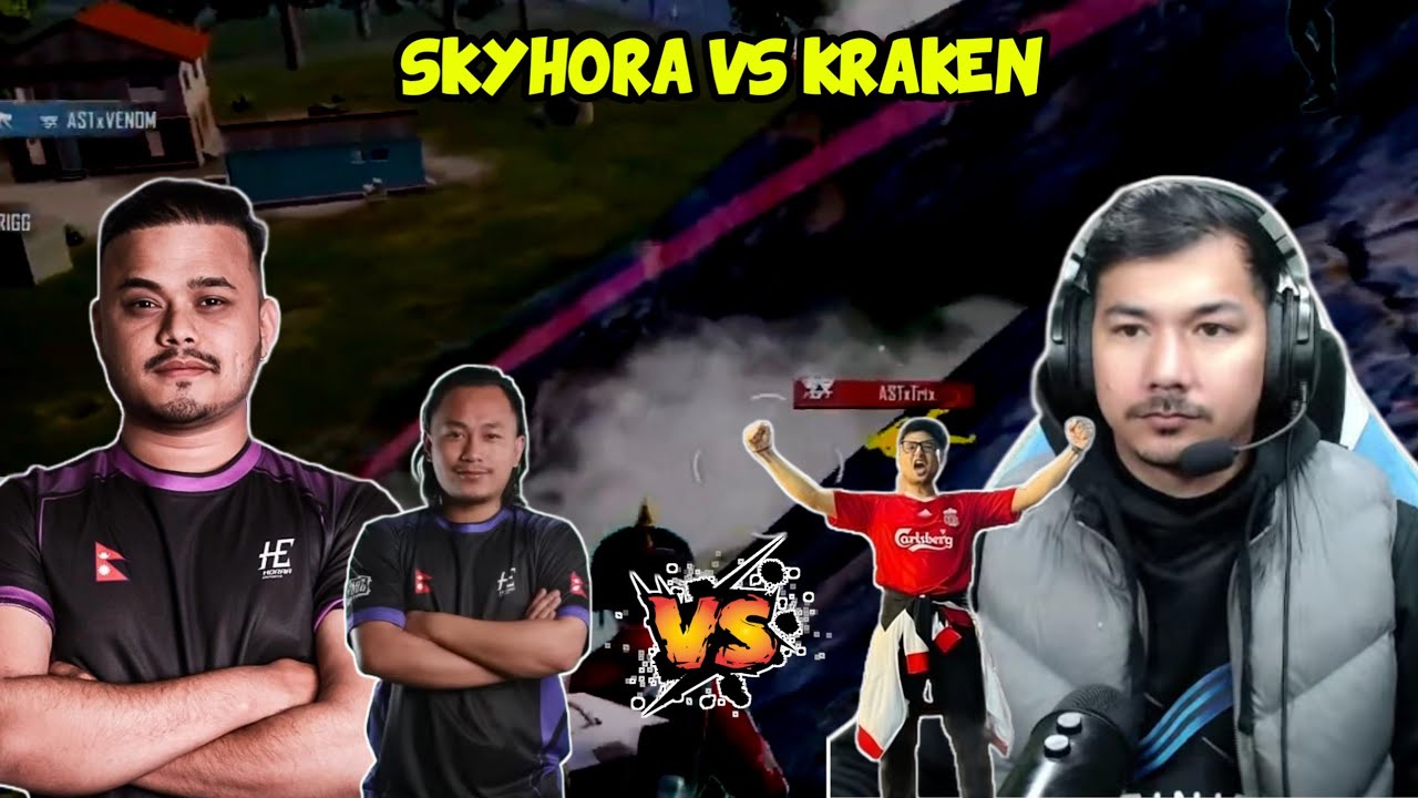 cr7horaa sky vs 4k gaming Nepal kraken Same lobby...